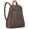 "Martha" Ladies Rucksack Handbag Leather