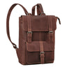"Franka" Small Leather Backpack Vintage