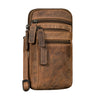 "Mikael" 3-in-1 Leather Chest Bag for Men - Phone Pouch and Belt Bag