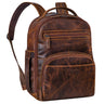 “Paco” Leather Business Backpack for Men Large - Laptop 15,6 Inch