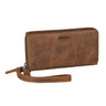 "Poppy" 3-in-1 Real Leather Purse for Women Cell Phone Wallet