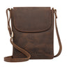 "Ellis" Crossbody Phone Bag Leather