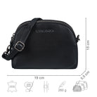 Kleiner Damen Crossbody Bag Schwarz