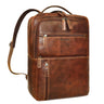 "Brad" Leather Laptop Backpack 15.6 Inch Men Women