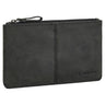 "Adil" Leather Bank Pouch Men & Women Small Genuine Leather Wallet
