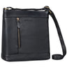 "Moni" Stylish Cross Body Bag Women Medium Leather Handbag for 11 inch Tablet