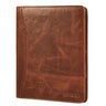 leder dokumentenmappe a4 cognac