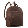 "Kima" Small Backpack Women Vintage Leather