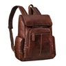 "Giacomo" Business Backpack Leather Laptop Compartment 13 - 14 Inch Men Women