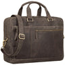 "Nico" Large Shoulder Bag Leather Business Briefcase 15.6 Inch