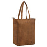 "Estella" Large Leather Shopper Bag Women Vintage Shoulder Bag 16 Inch