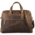 Vintage Bürotasche echtes Leder