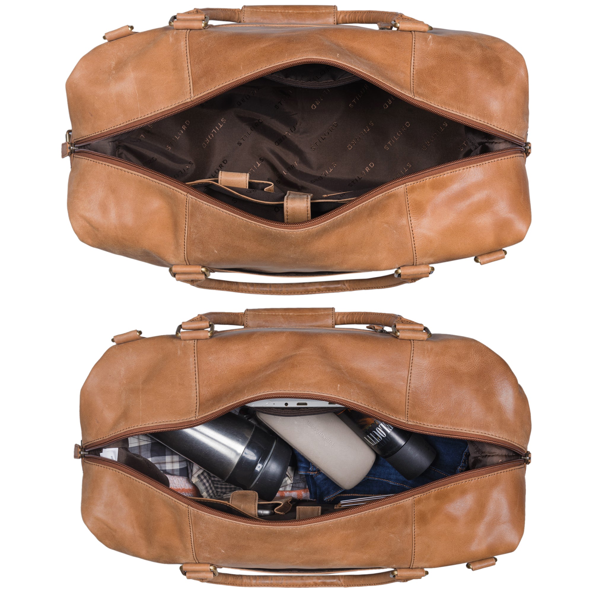 Xl Reisetasche Leder braun