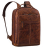 "Nami" Leather Laptop Backpack 15 inch Business Backpack for men and women