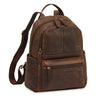 "Berry" Real Leather Backpack Women Small 13 inch Laptop Tablet