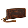"Poppy" 3-in-1 Real Leather Purse for Women Cell Phone Wallet