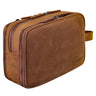 "Catania" Large Toiletry Bag Leather Men Women