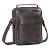 "Lazzaro" Small Leather Crossbody Bag for Men 10.9 Inch Tablet