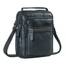 "Lazzaro" Small Leather Crossbody Bag for Men 10.9 Inch Tablet