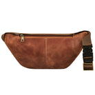 Bauchtasche Leder Herren Damen braun