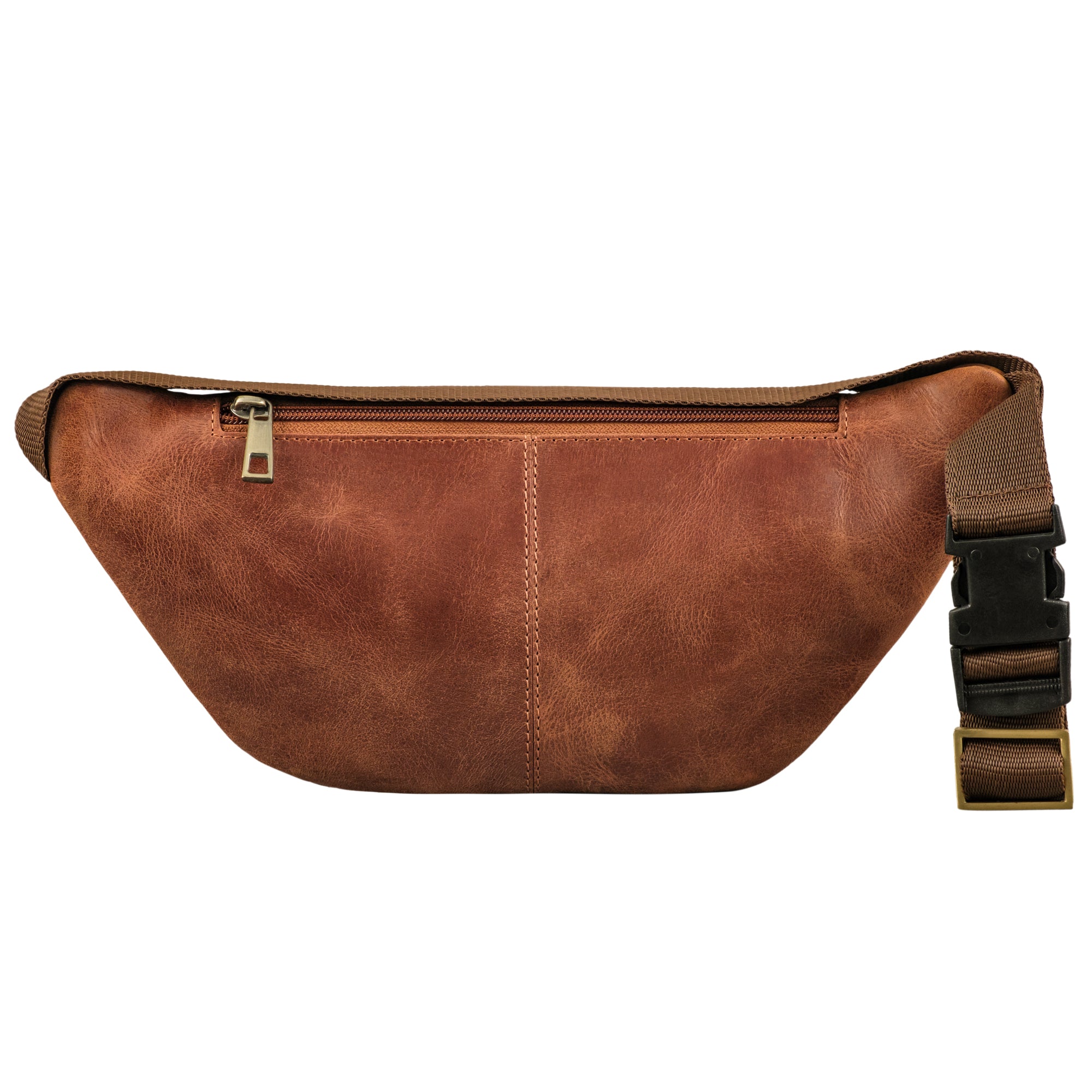Bauchtasche Leder Herren Damen braun