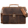 "Ravenzia" Classic Genuine Leather Briefcase