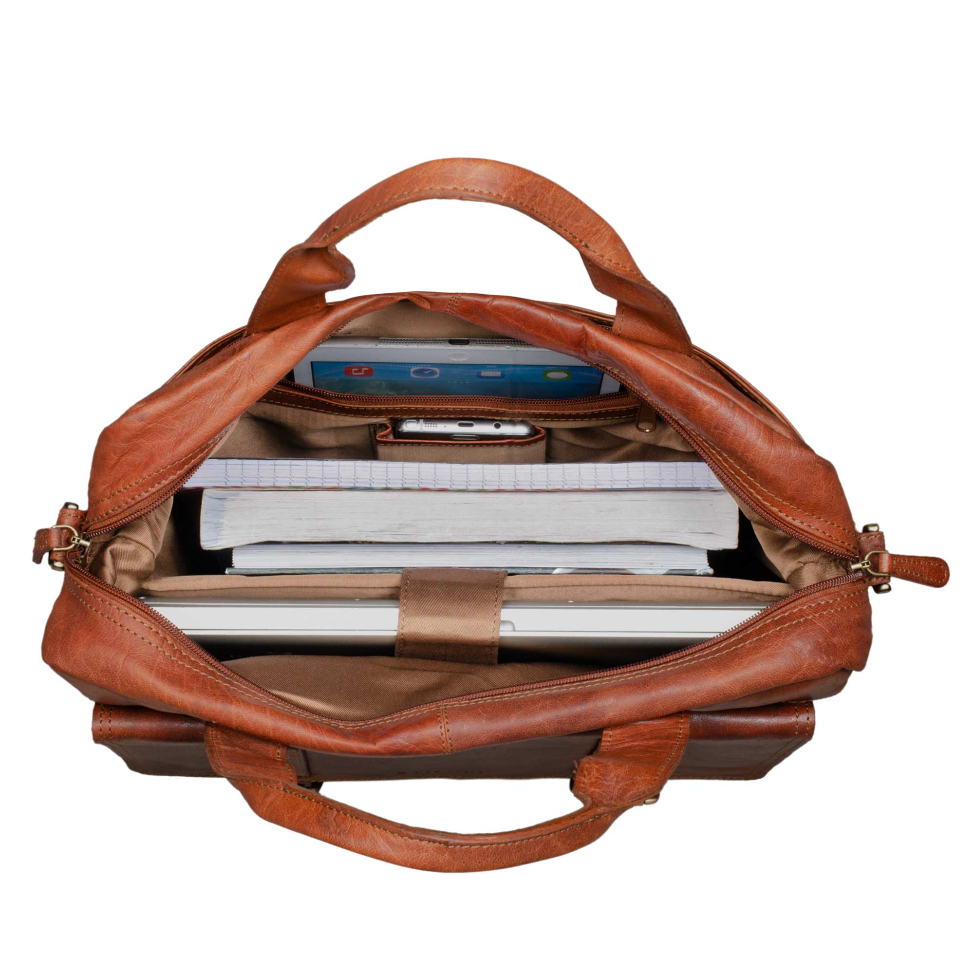 klassische Lehrertasche im Vintage-Look
