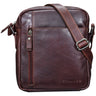 "Quentin" Small leather bag men