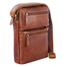 Vintage Ledertasche zum Umhängen klein