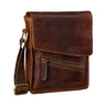"Steve" Mens Leather Messenger Bag