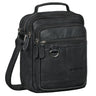 "Jonas" Small Leather Handbag Men with Handle for 8 Inch Tablet