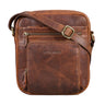 "Corvin" Small Leather Crossbody Bag for Men Genuine Leather 10.9 Inch