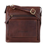 "Leon" Small Leather Bag Men