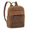 "Phineas" Leather Backpack Mens Small