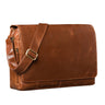 "Reinhold" Vintage Leather Messenger Bag Men for 15.6-16 Inch