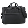 "Paolo" Spacious Leather Briefcase for Men Large with 15.6 Inch Laptop Compartment