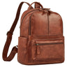 "Marcella" Modern Small Leather Backpack Women for Tablet 13 Inch