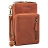"Payton" leather cross body bag for women and men