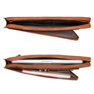 Herren Laptoptasche Leder Damen Braun
