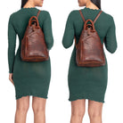 Rucksack Leder Frauen klein