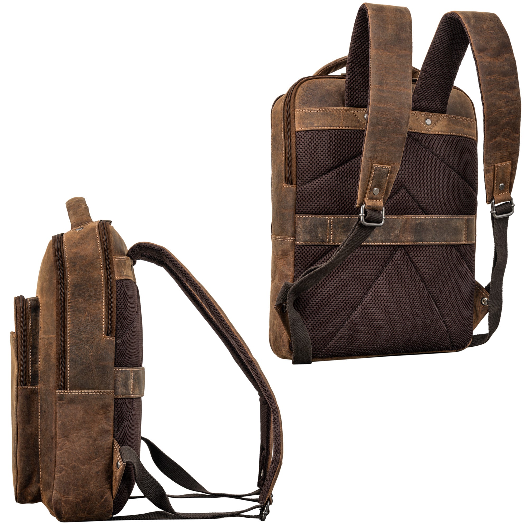 rucksack business Damen braun