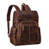 "Giacomo" Business Backpack Leather Laptop Compartment 13 - 14 Inch Men Women