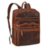 "Quinten" Stylish 16 Inch Laptop Backpack Leather Large for Men and Women