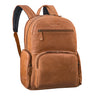 "Talvi" Large Real Leather Backpack Men & Women Laptop 15 - 17.3 Inch