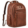 "Eron" Large Leather Backpack for Men for 15,6 - 16 Inch Laptop