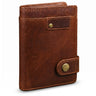 "Milo" Vintage Leather Wallet Brown