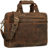 "Patrice" Leather Messenger Bag for Men