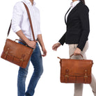 Ledertasche braun