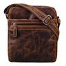 “Oli” Vintage Men’s Leather Crossbody Bag - Ideal for Tablet 11 Inch