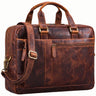 "Nico" Large Shoulder Bag Leather Business Briefcase 15.6 Inch